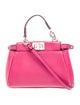 Fendi Leather Peekaboo Micro