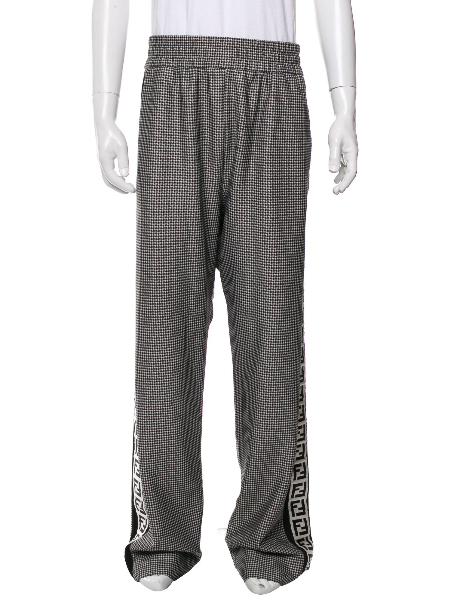 Fendi Houndstooth Print Pants