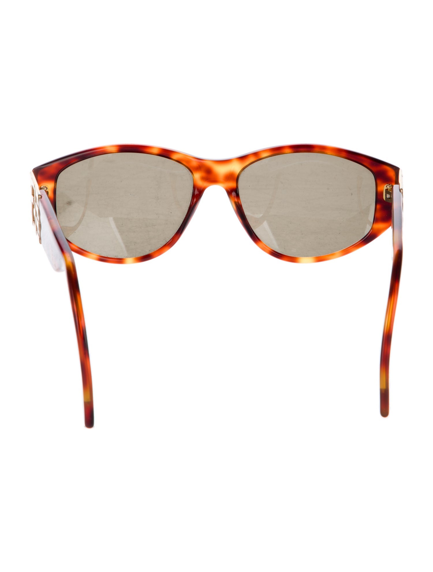 Fendi Zucca FF Logo Cat-Eye Sunglasses