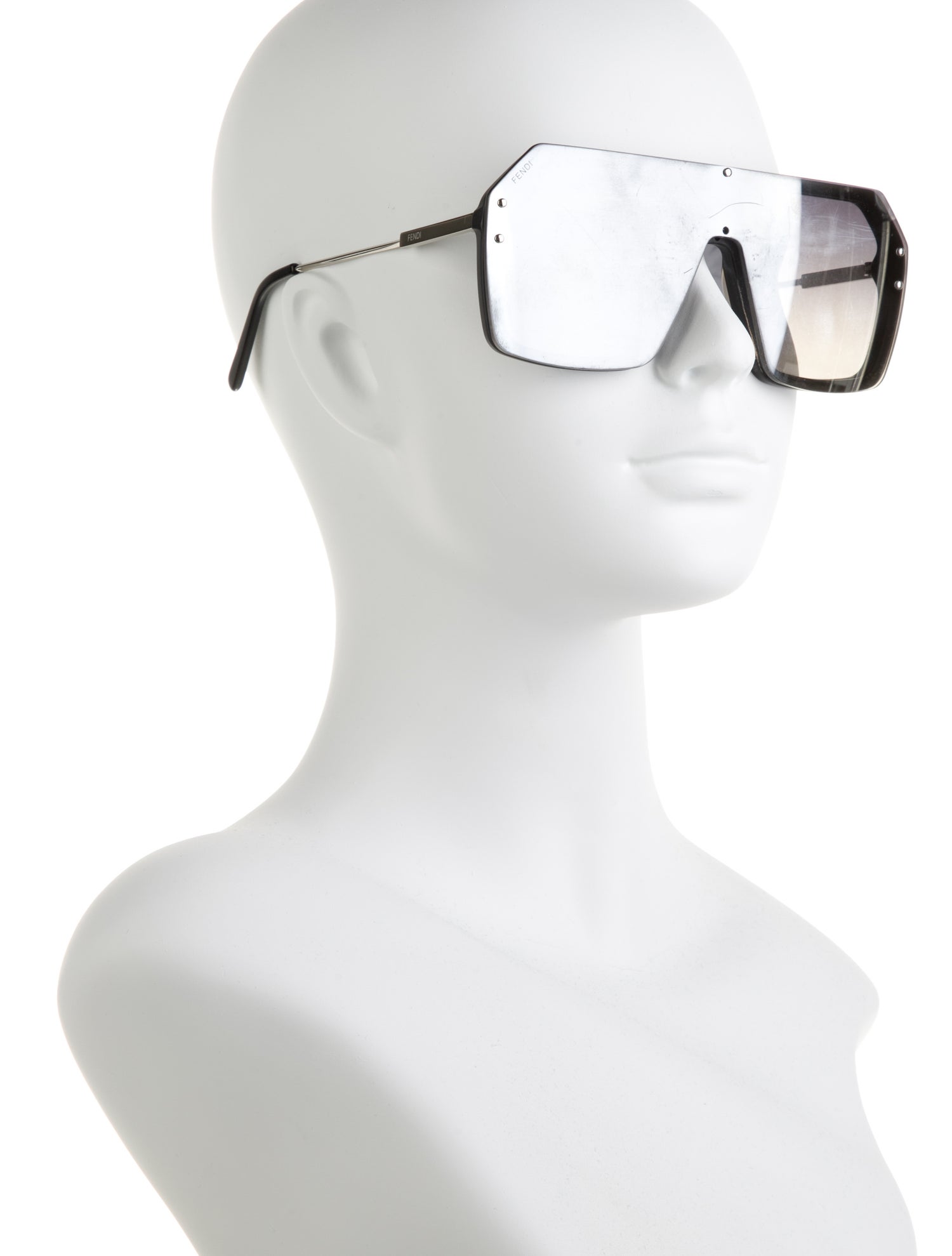 Fendi Shield Gradient Sunglasses