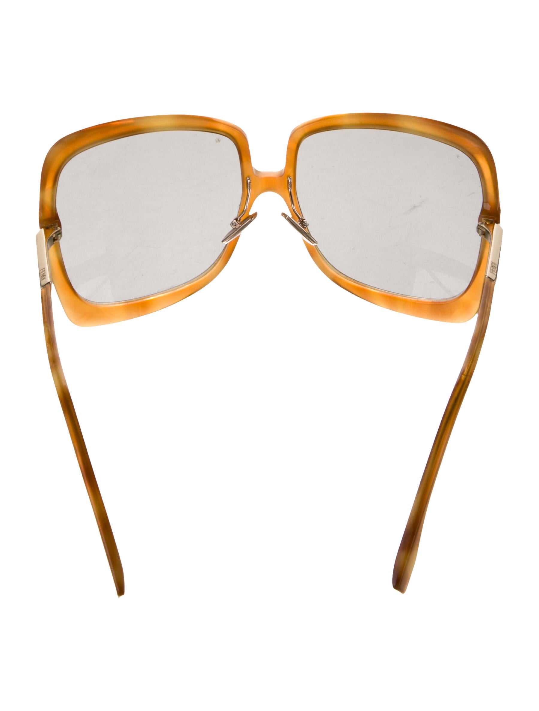 Fendi Oversize Tinted Sunglasses