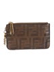 Fendi Zucca FF Logo Leather Wallet