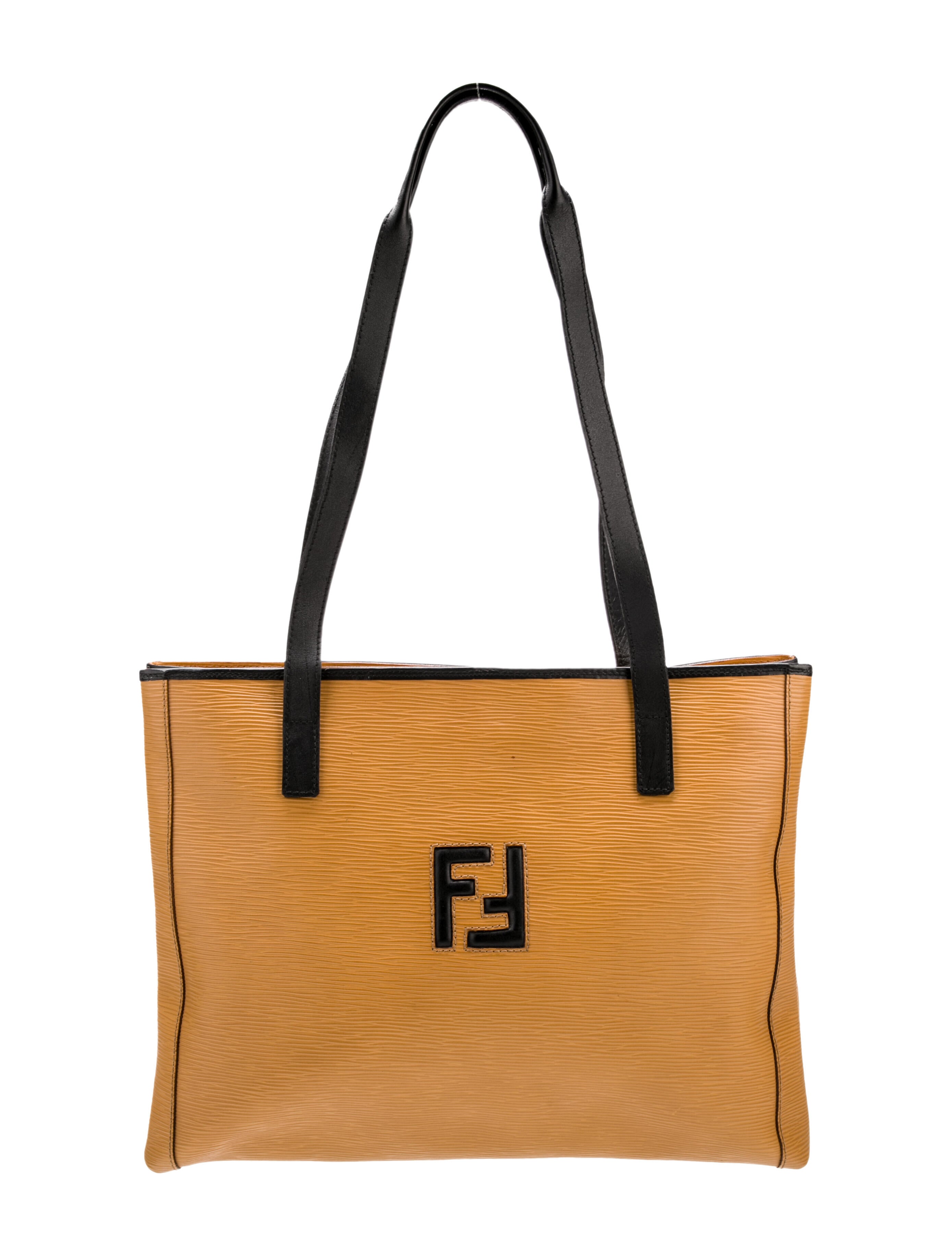 Fendi Leather Tote Vintage