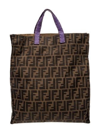 Fendi Zucca FF Top Handle Bag