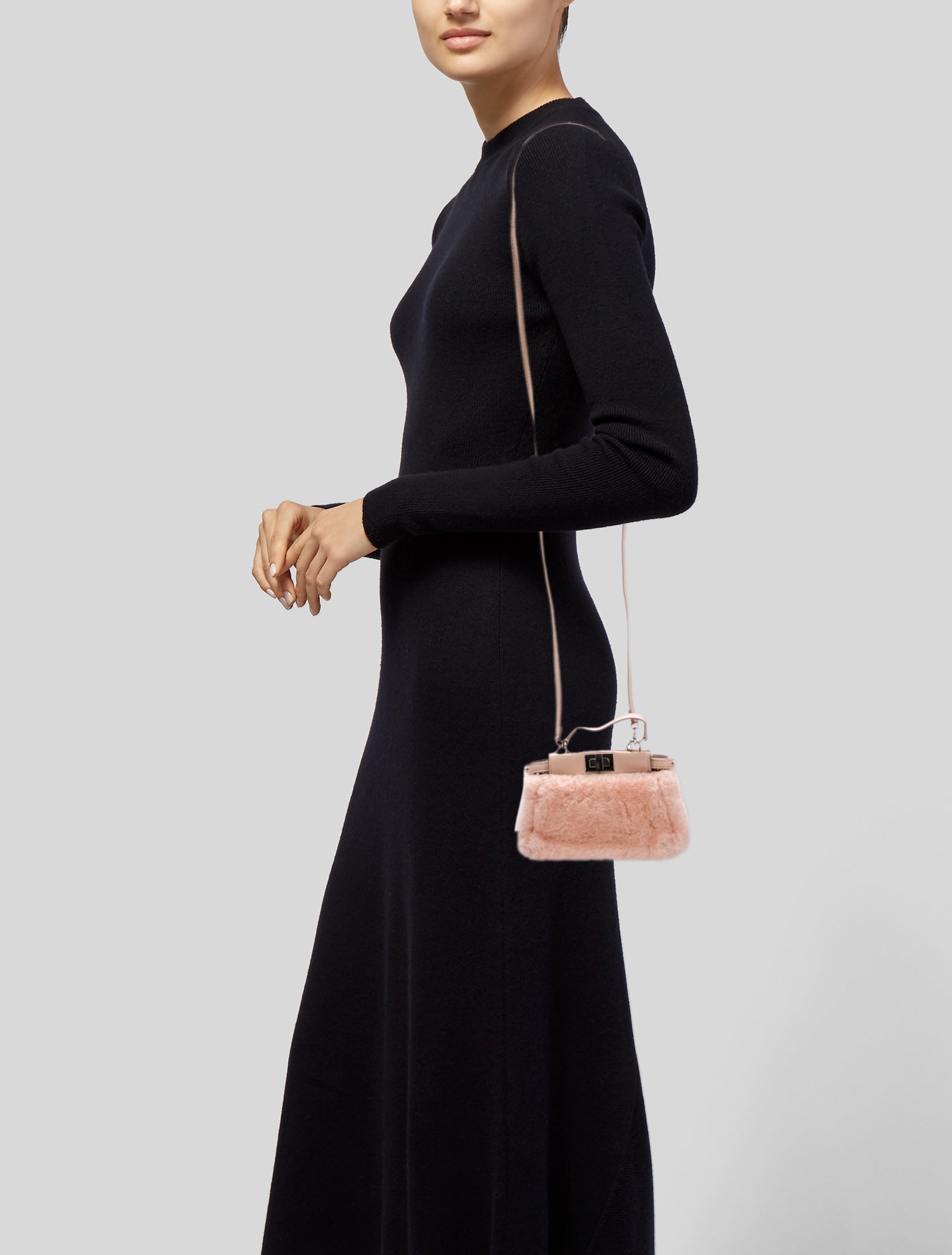 Fendi Fur Peekaboo Micro