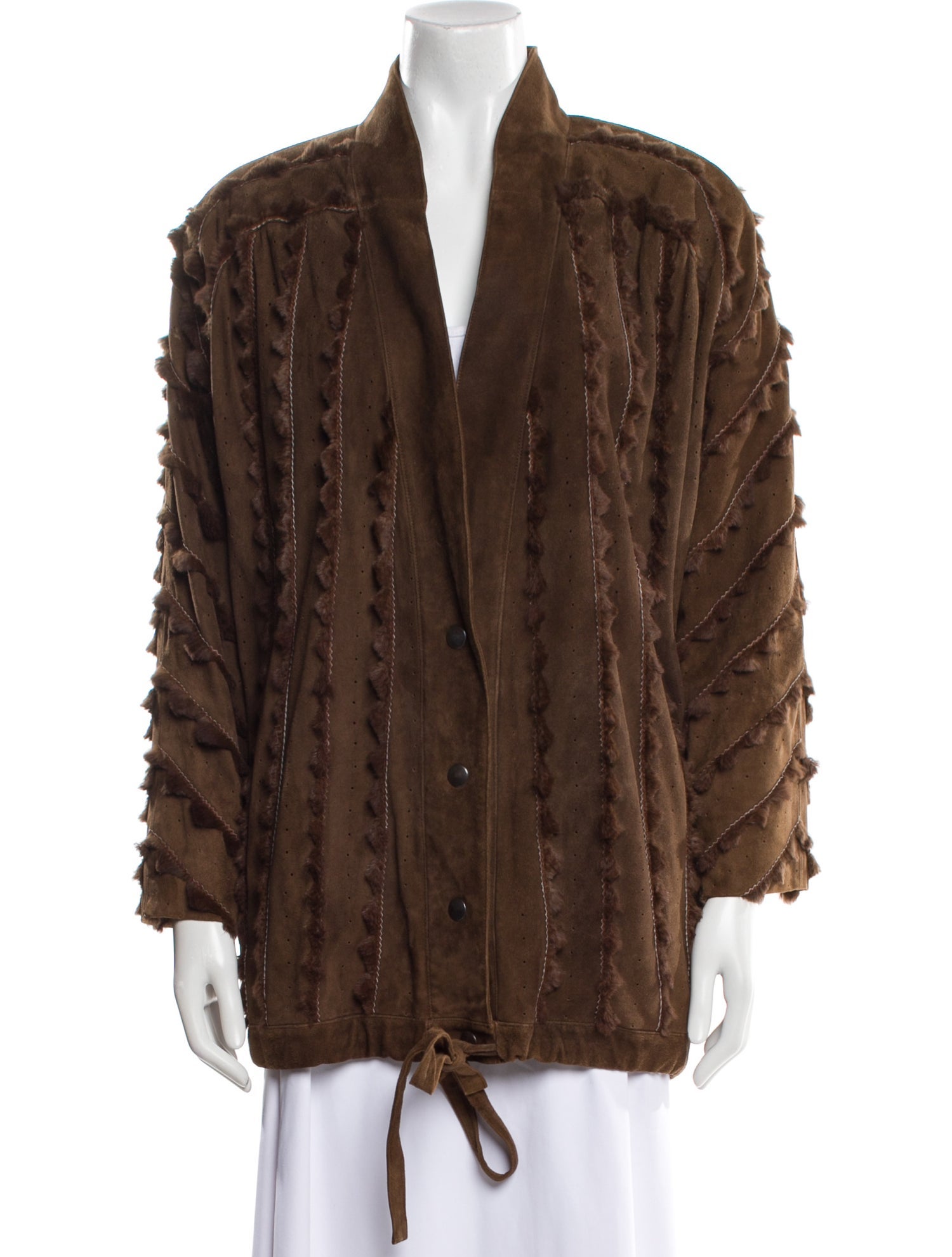 Fendi Vintage 1980's Fur Coat
