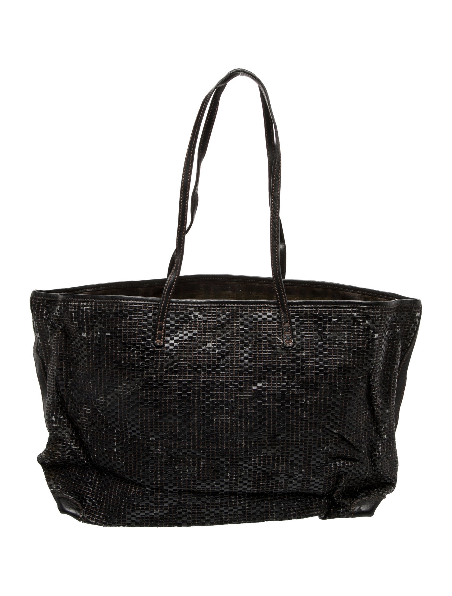 Fendi Zucca FF Roll Tote