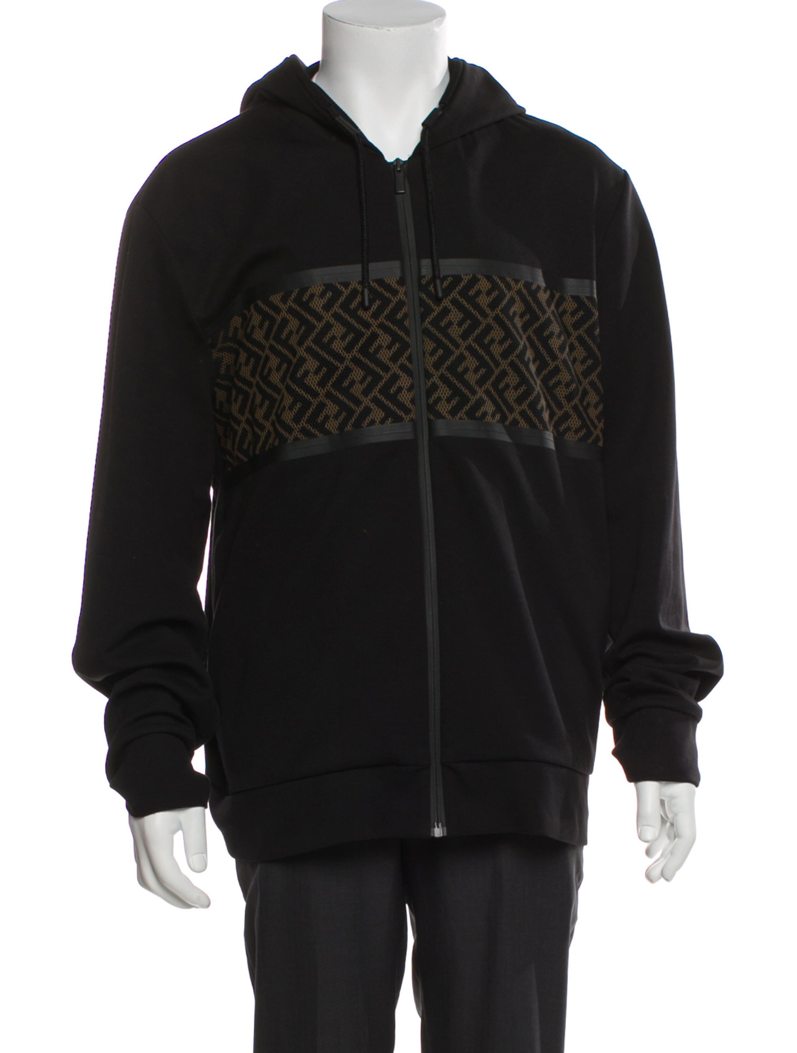 Fendi Zucca FF Logo Graphic Print Jacket