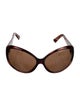 Fendi Oversize Tinted Sunglasses