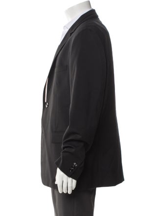 Fendi Superbugs Motif Wool Blazer