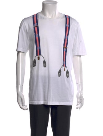 Fendi Zucca FF Logo Graphic Print T-Shirt