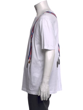 Fendi Zucca FF Logo Graphic Print T-Shirt