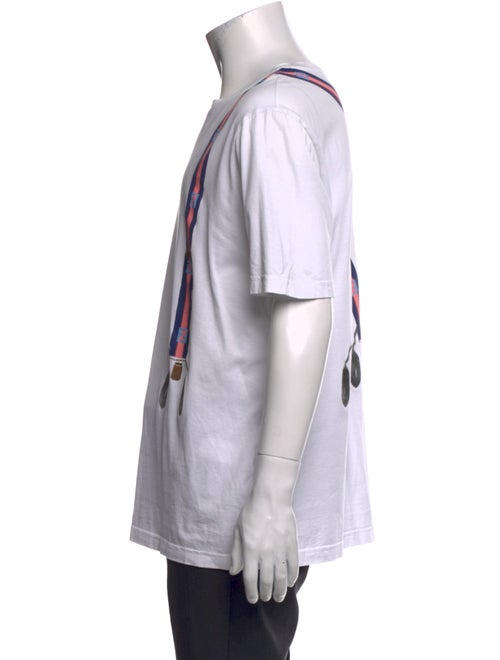 Fendi Zucca FF Logo Graphic Print T-Shirt