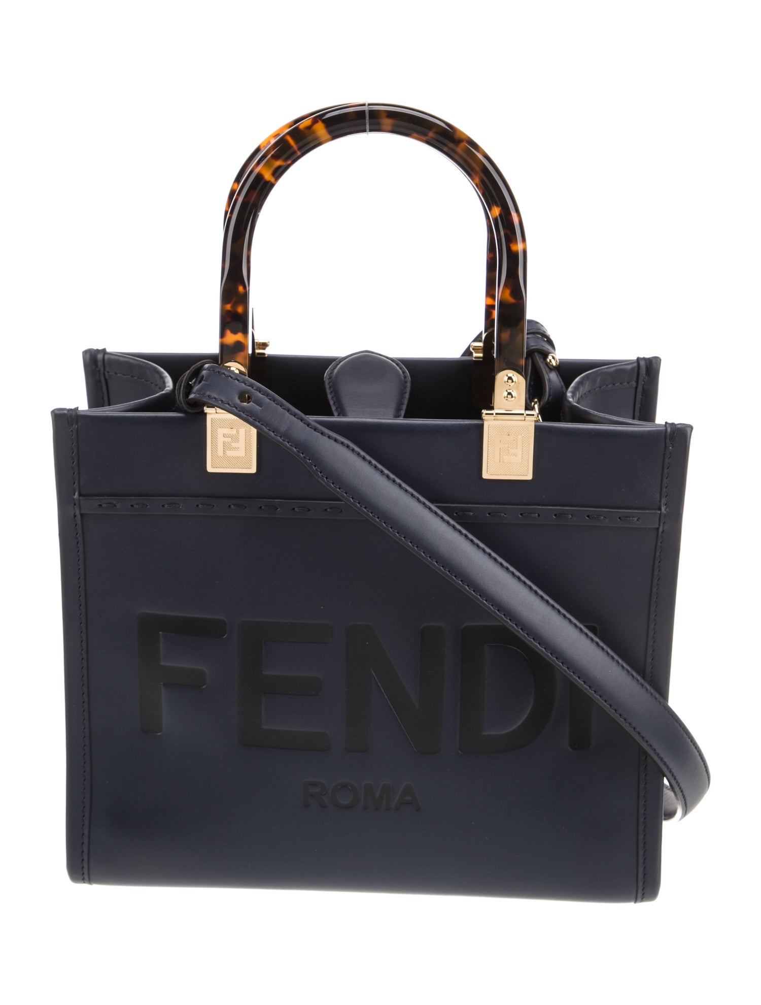 Fendi Leather Sunshine Small