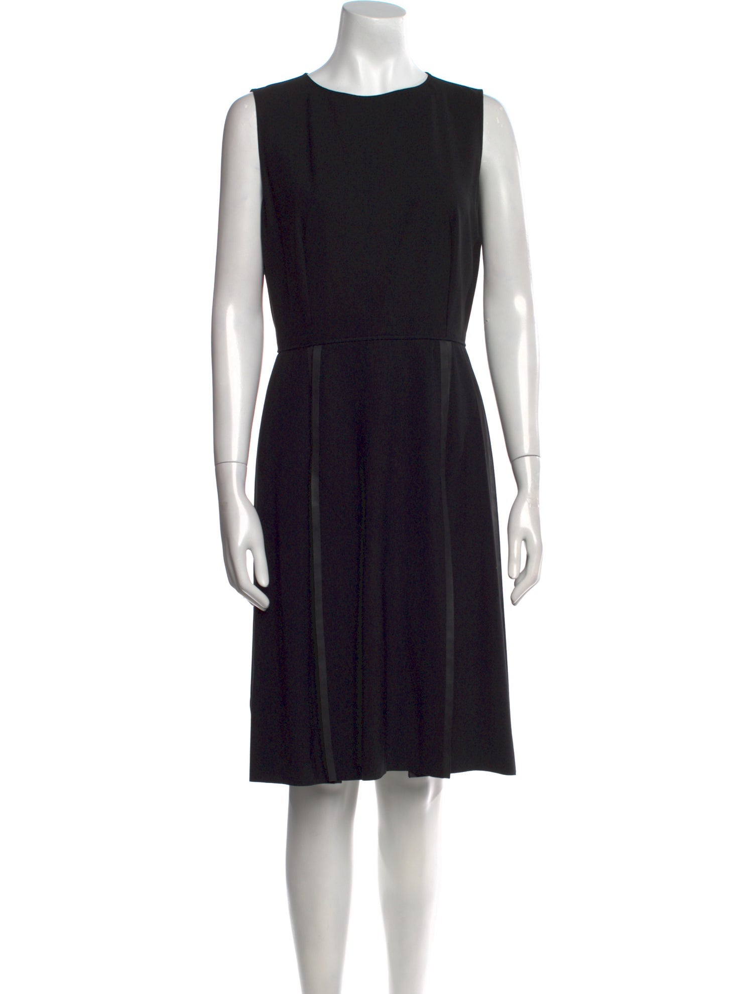 Fendi Virgin Wool Knee-Length Dress