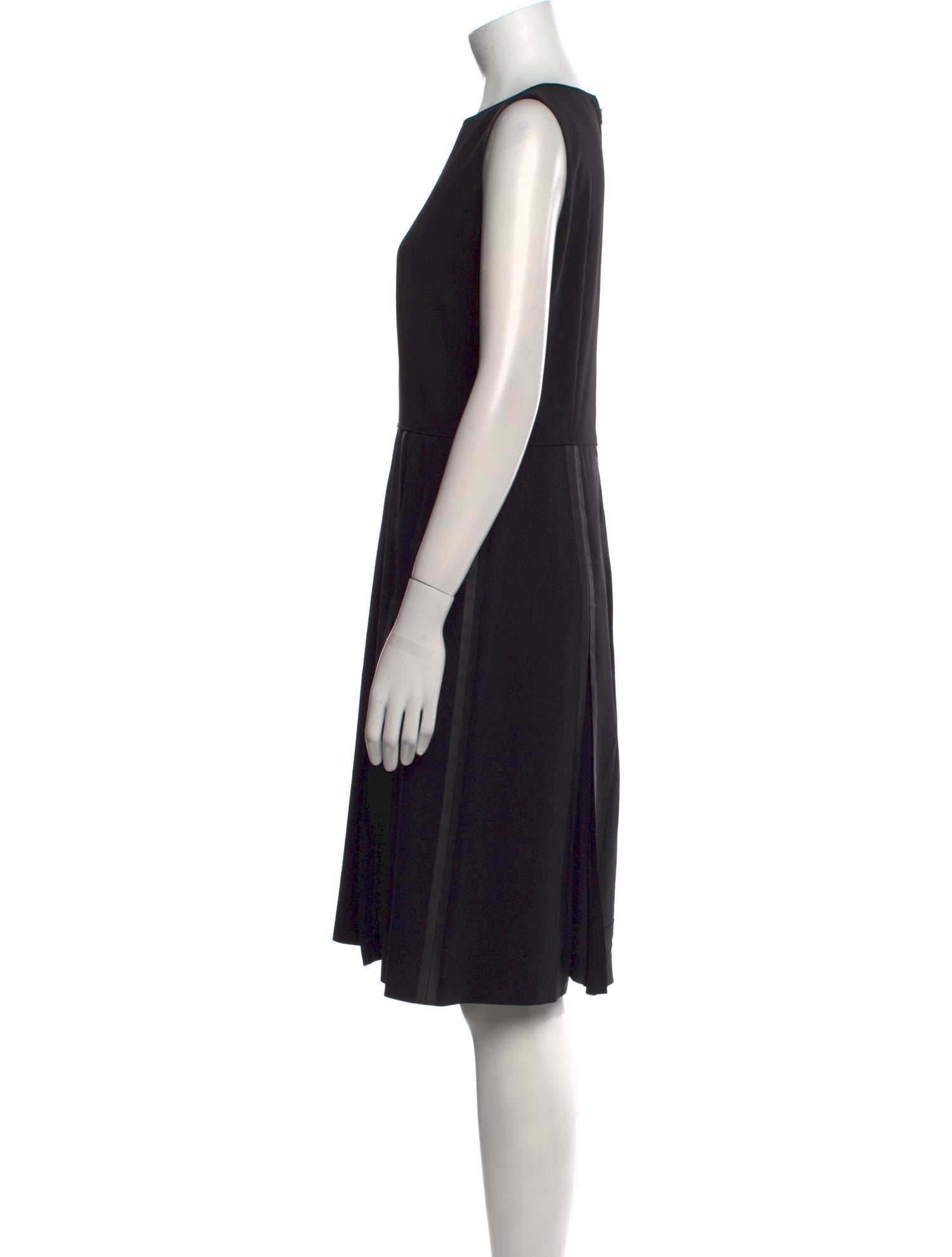 Fendi Virgin Wool Knee-Length Dress