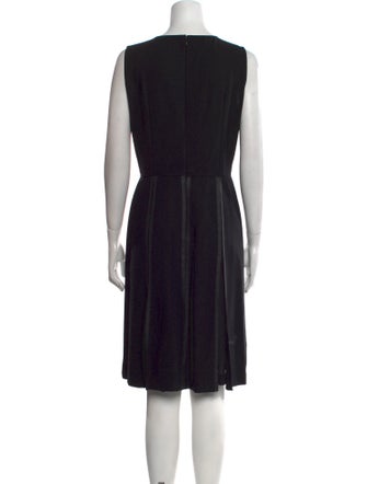 Fendi Virgin Wool Knee-Length Dress