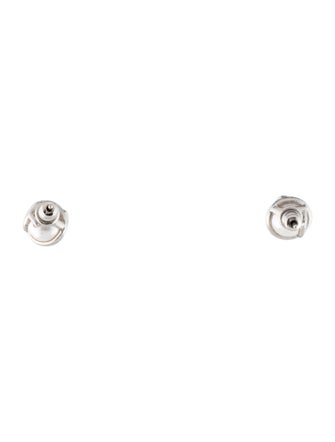 Fendi Faux Pearl F is Fendi Stud Earrings