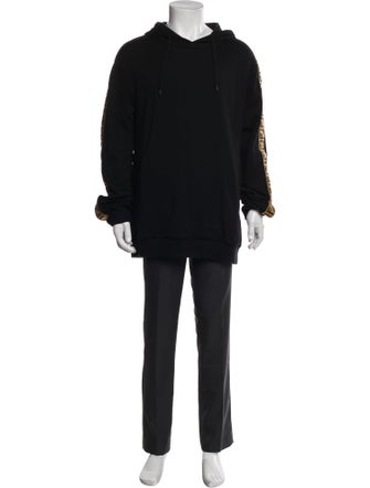 Fendi Printed Crew Neck Hoodie