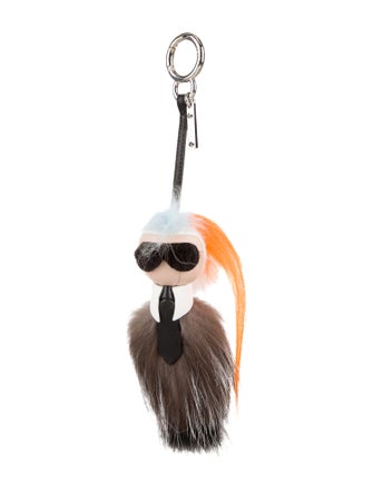 Fendi Karl Lagerfeld Keychain