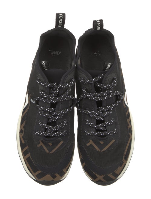 Fendi Zucca FF Logo Mesh Chunky Sneakers