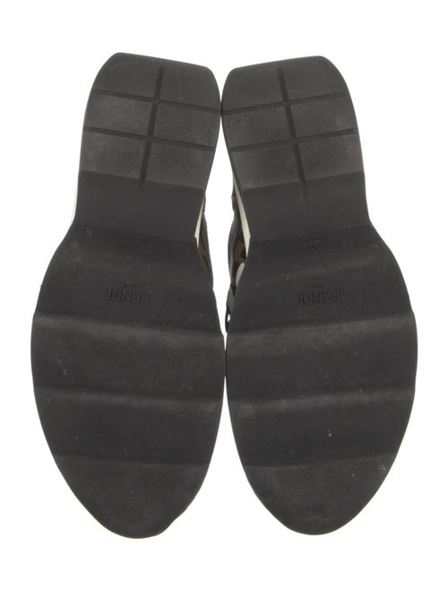 Fendi Zucca FF Logo Mesh Chunky Sneakers