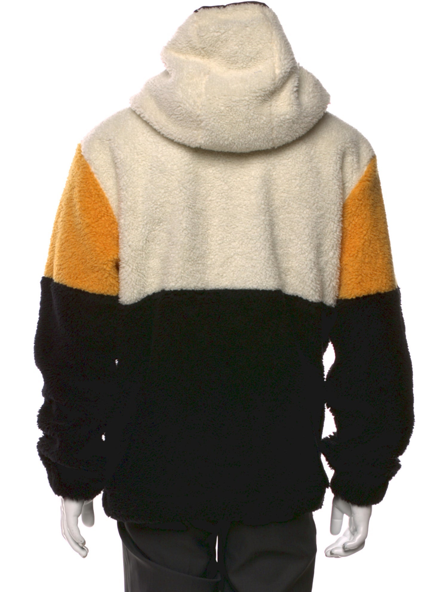 Fendi Virgin Wool Striped Hoodie
