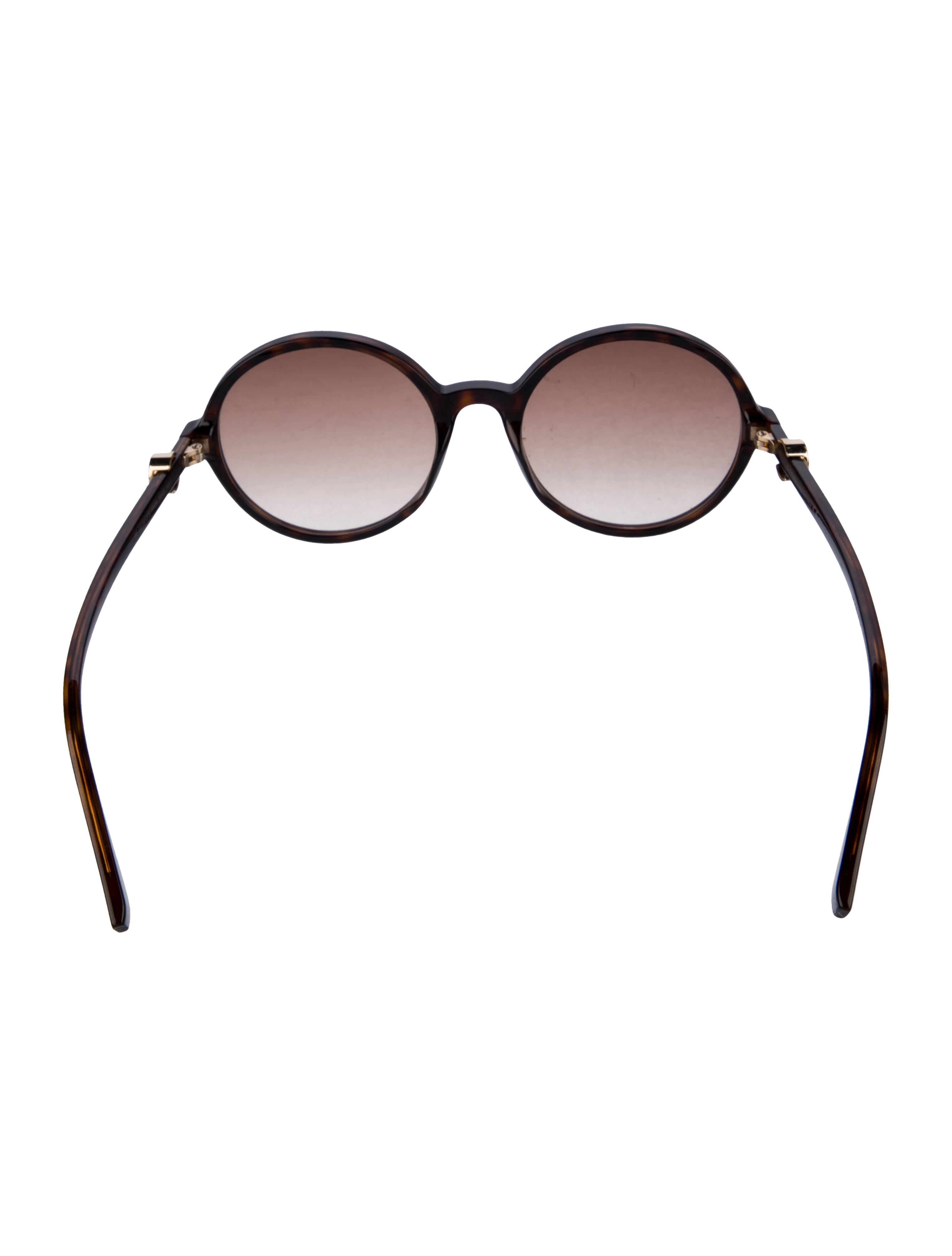 Fendi Round Gradient Sunglasses