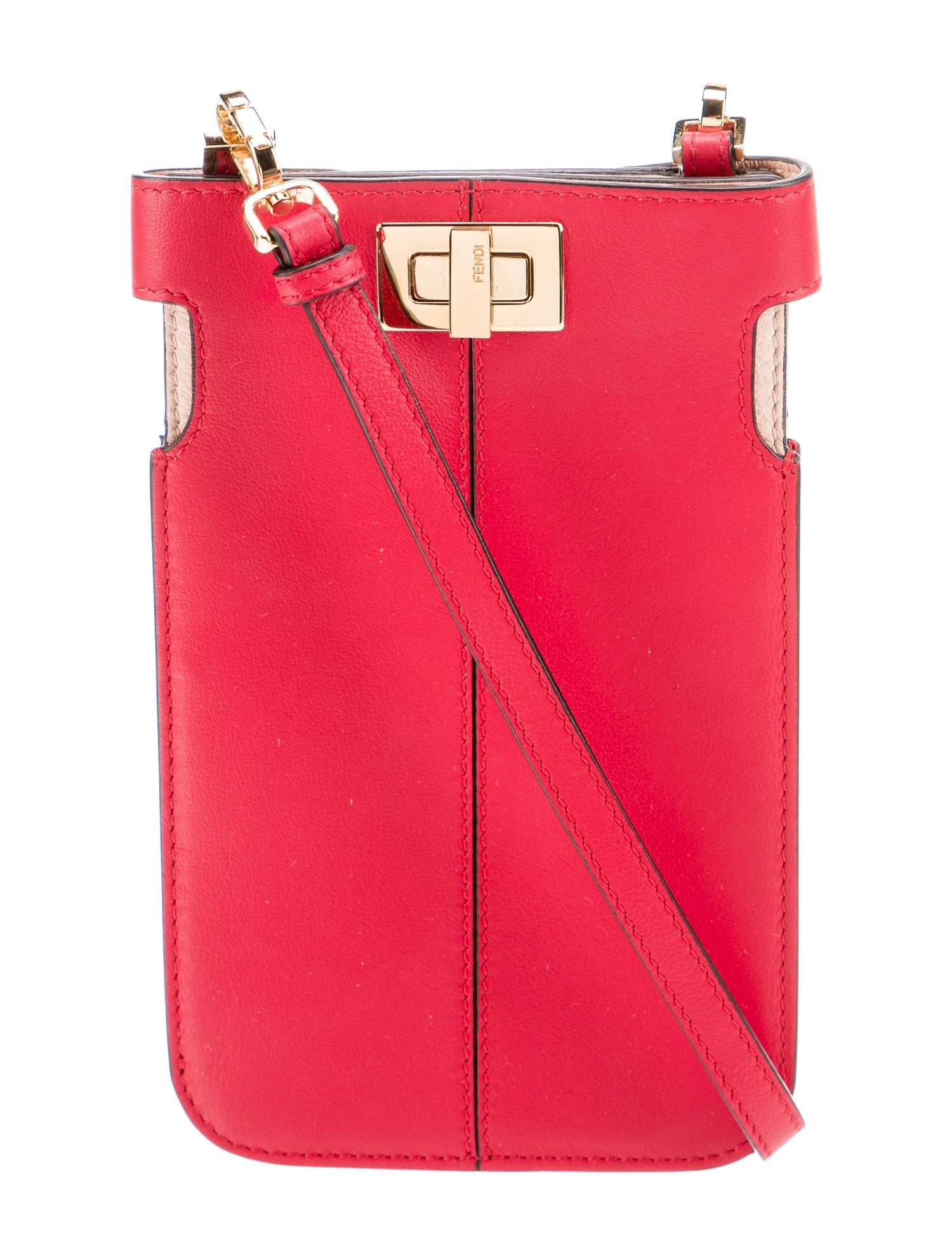 Fendi Leather Peekaboo Small