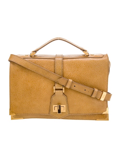 Fendi Leather Messenger Bag