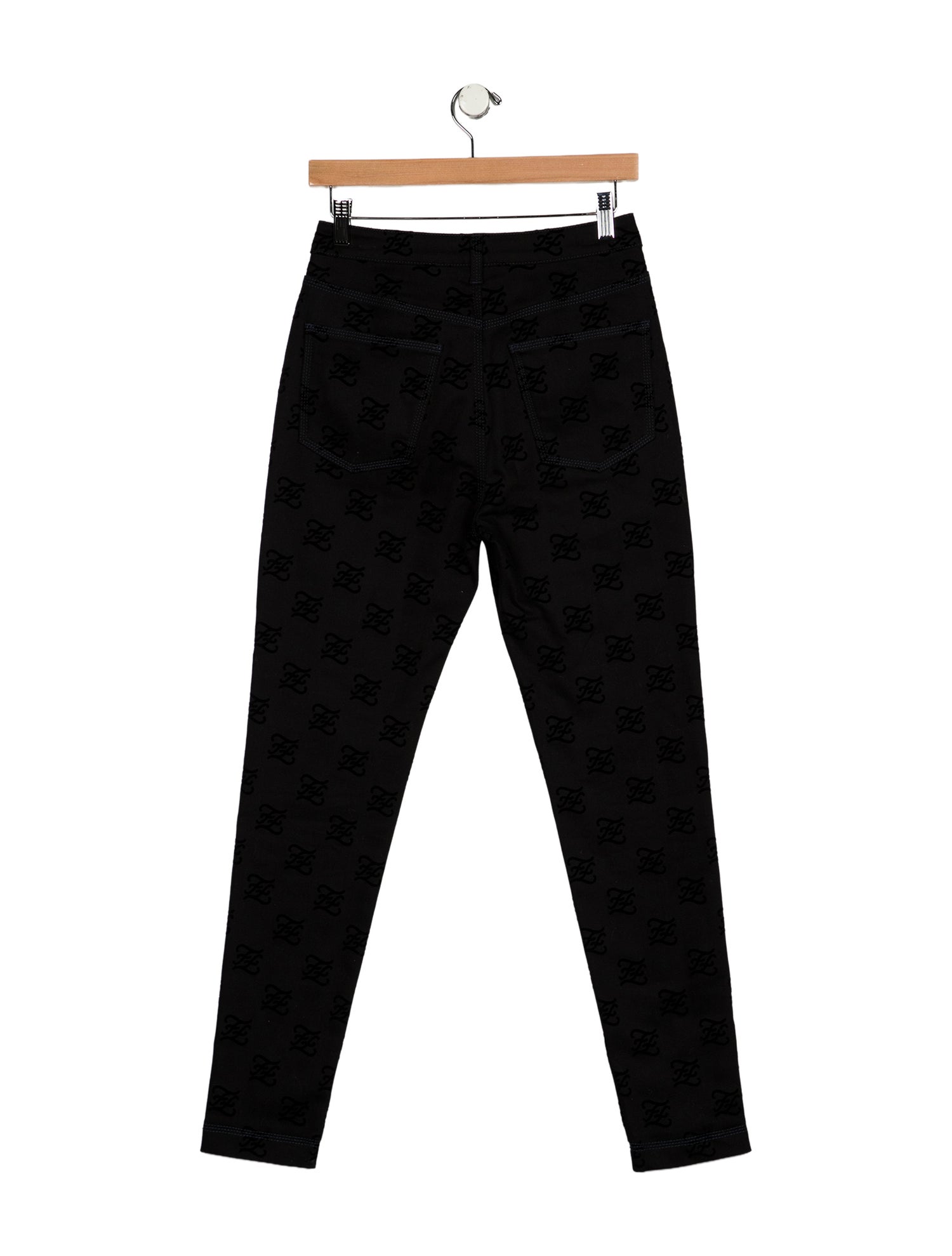 Fendi High-Rise Skinny Leg Jeans