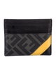 Fendi Zucca FF Logo Printed Wallet