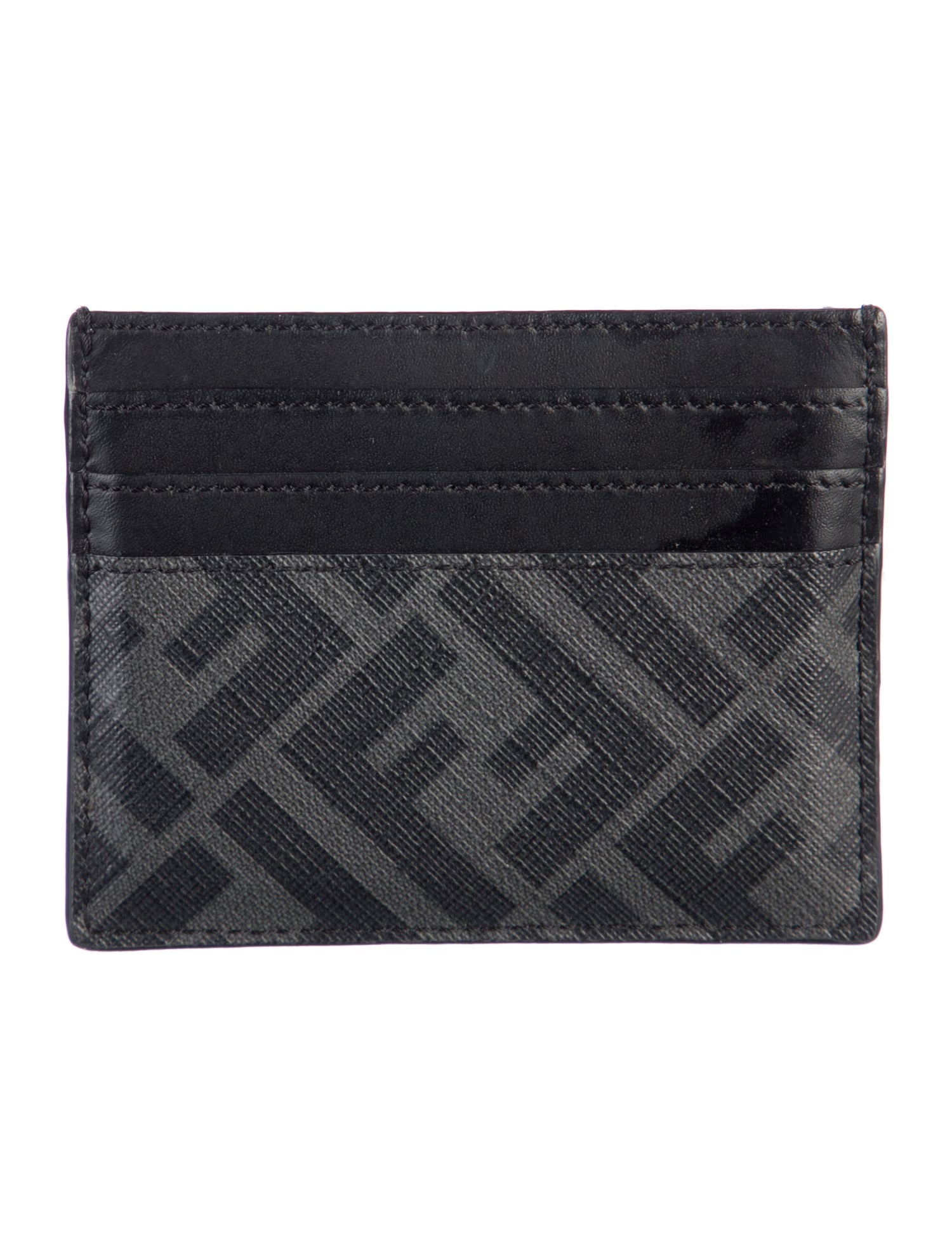Fendi Zucca FF Logo Printed Wallet