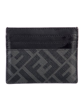 Fendi Zucca FF Logo Printed Wallet