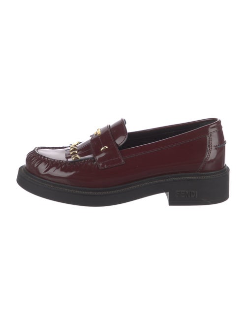 Fendi Patent Leather Loafers