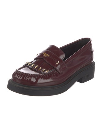 Fendi Patent Leather Loafers