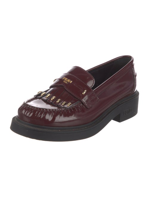 Fendi Patent Leather Loafers