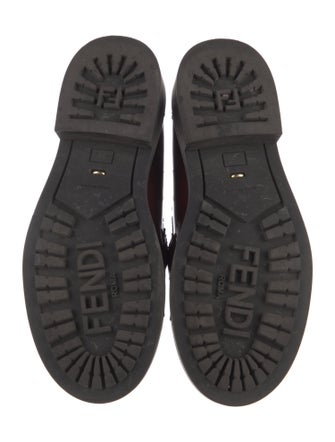 Fendi Patent Leather Loafers