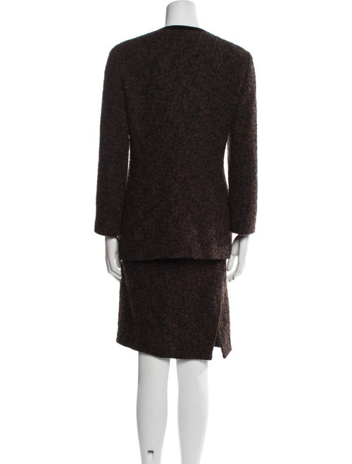 Fendi Virgin Wool Skirt Suit