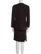 Fendi Virgin Wool Skirt Suit