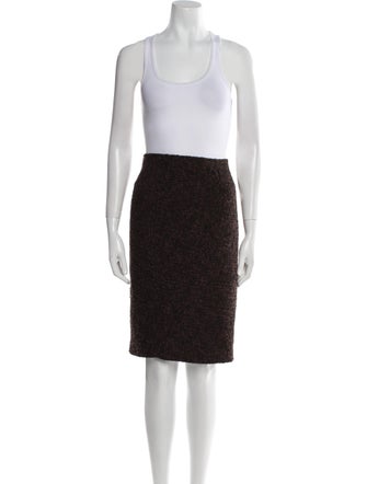 Fendi Virgin Wool Skirt Suit