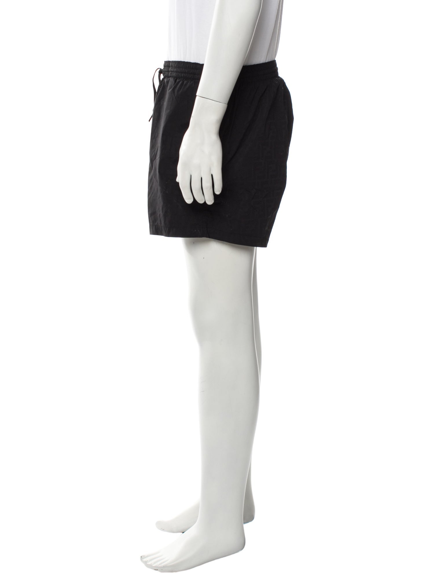 Fendi Zucca FF Logo Swim Trunks