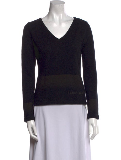 Fendi 1980's Jeans Sweater