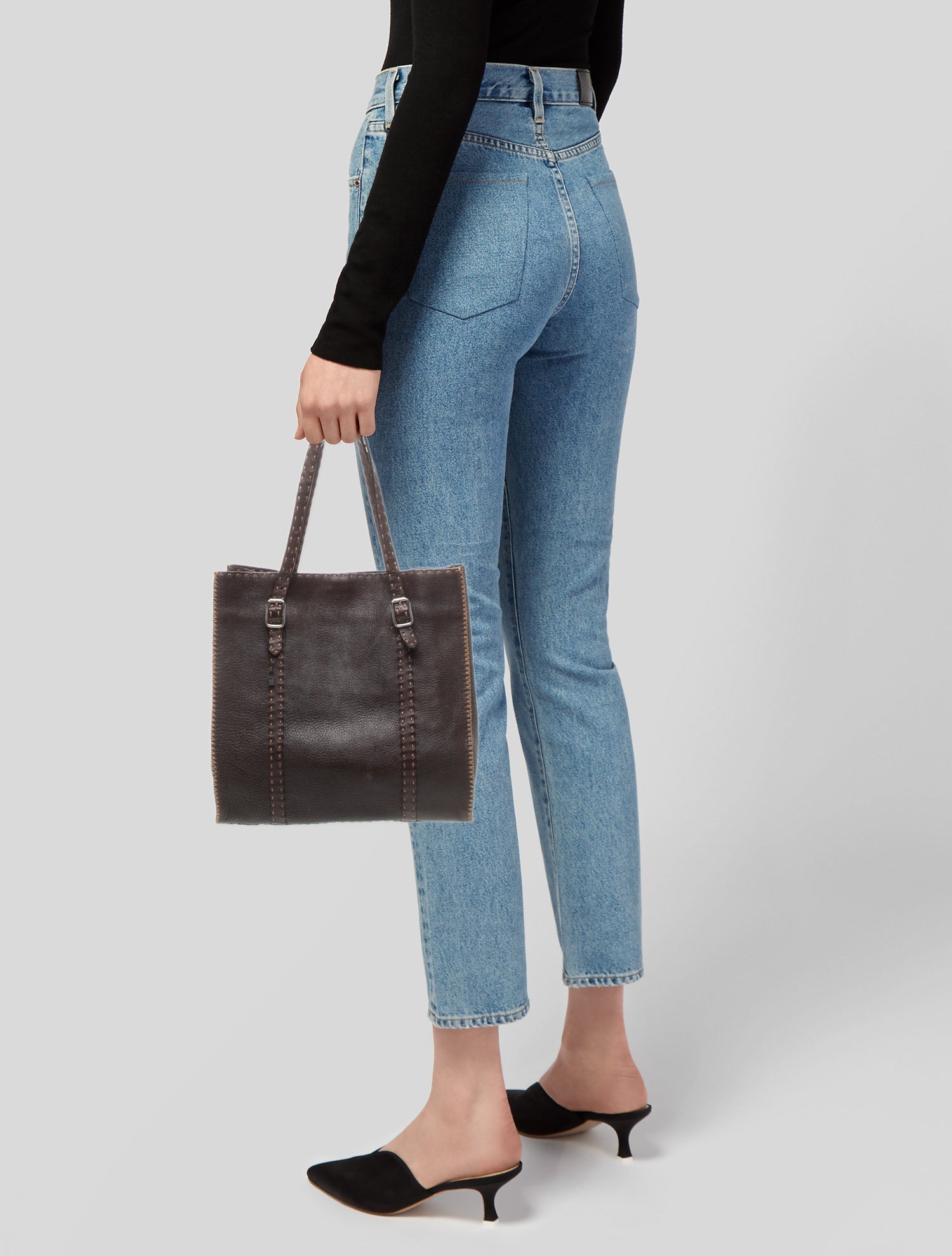 Fendi Leather Selleria Vintage