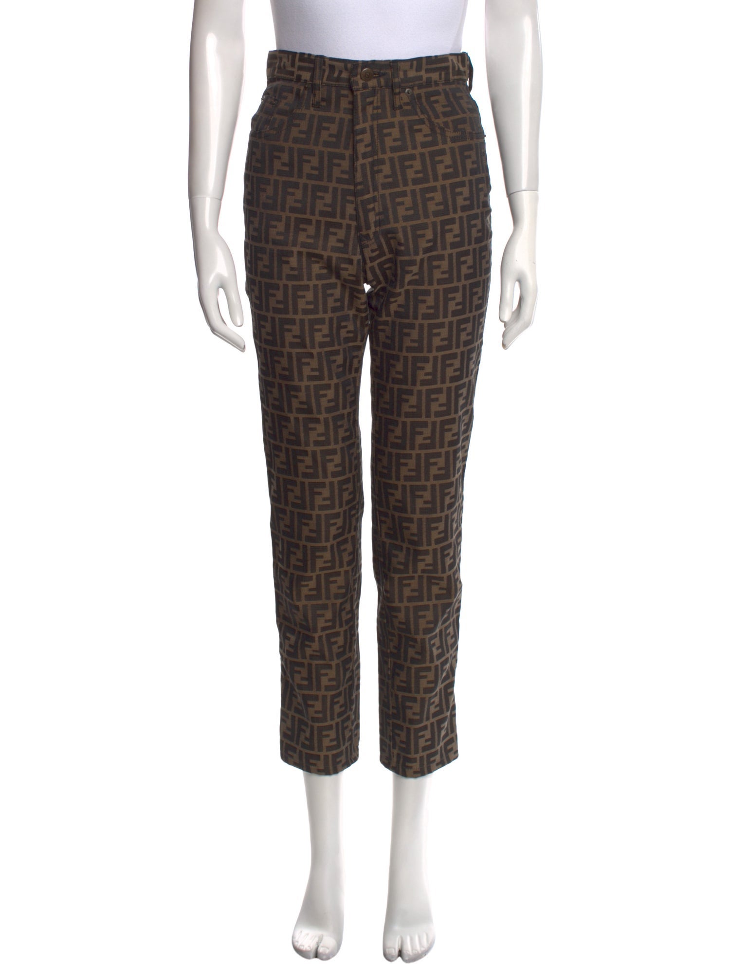 Fendi Vintage Skinny Leg Pants