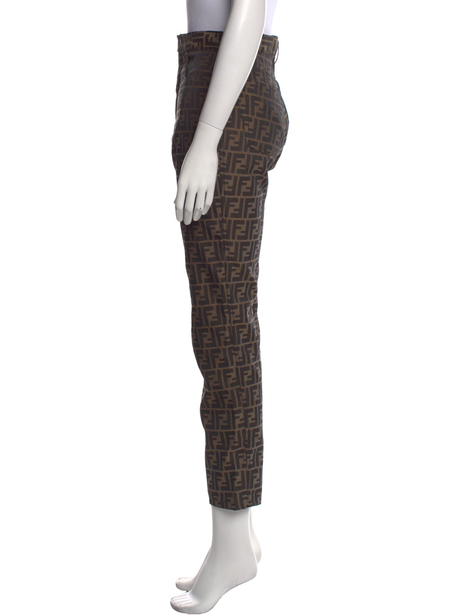 Fendi Vintage Skinny Leg Pants