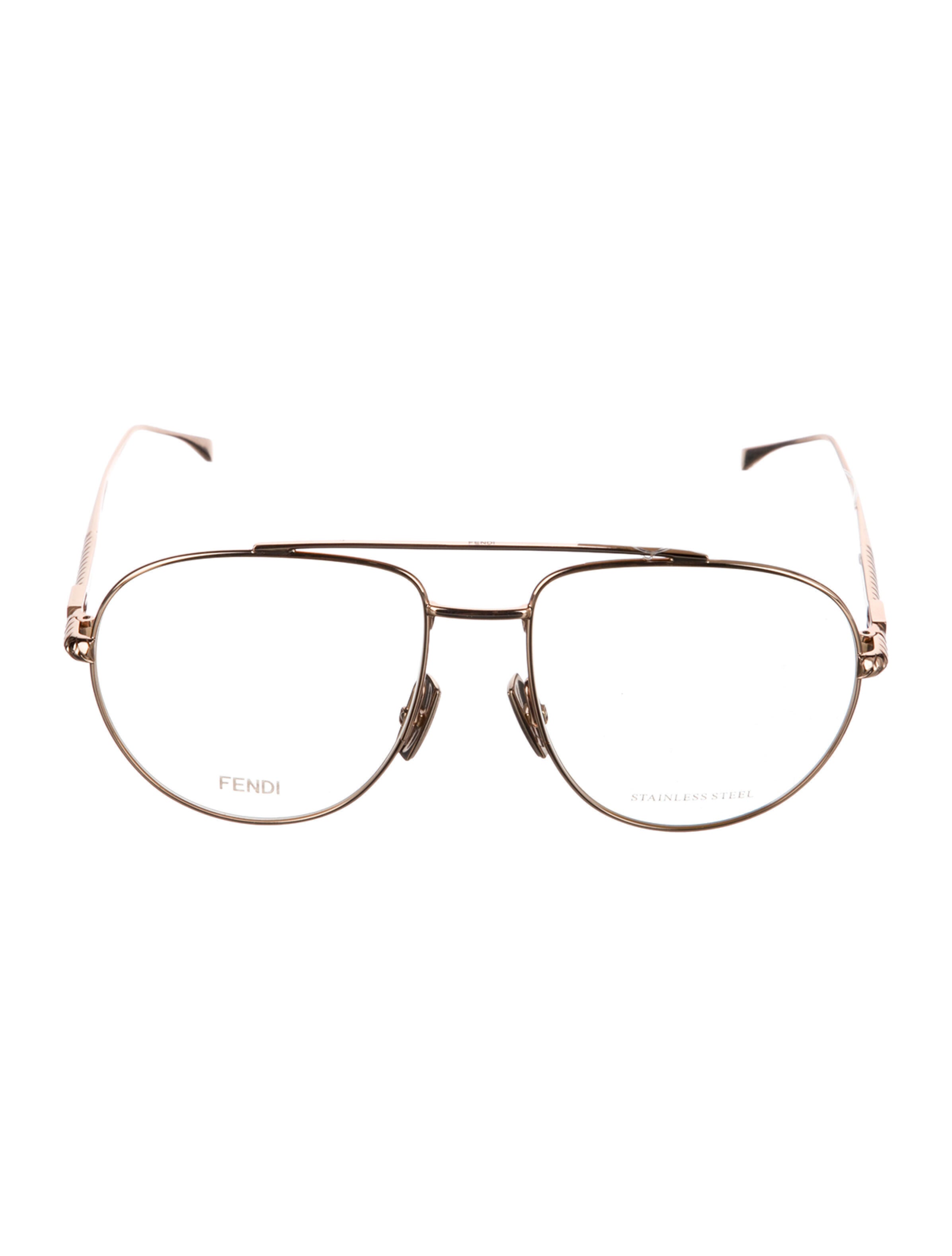 Fendi Aviator Eyeglasses