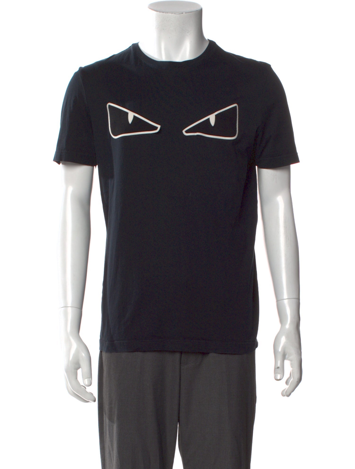 Fendi Graphic Print Crew Neck T-Shirt