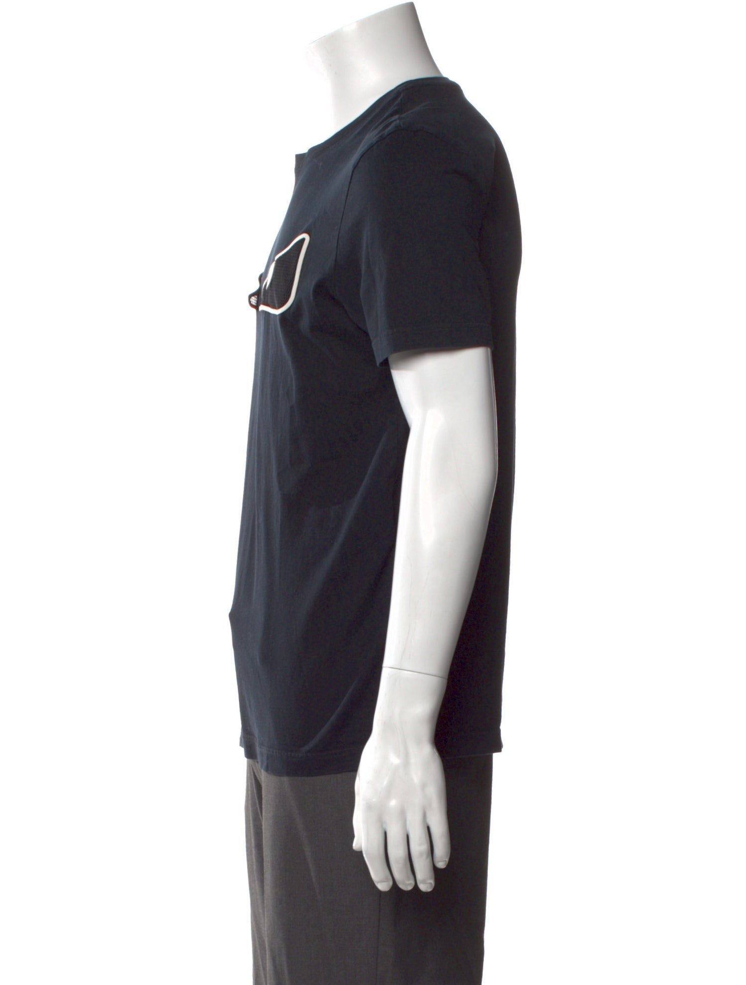 Fendi Graphic Print Crew Neck T-Shirt