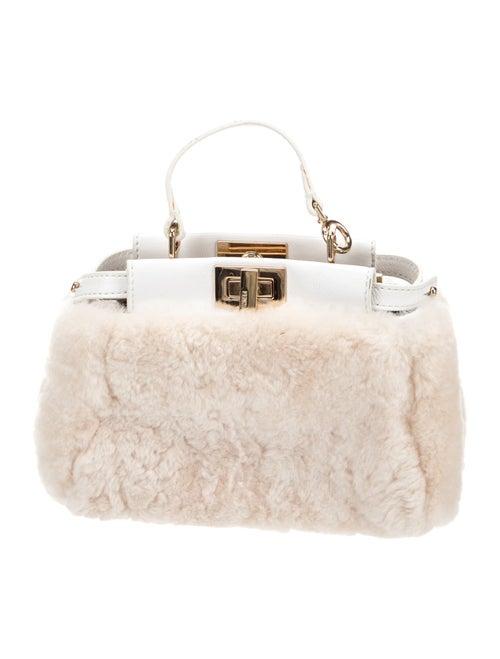 Fendi Shearling Peekaboo Mini